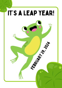 It's a Leap Year!