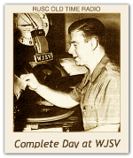Complete day at WJSV - 21st Sept 1939